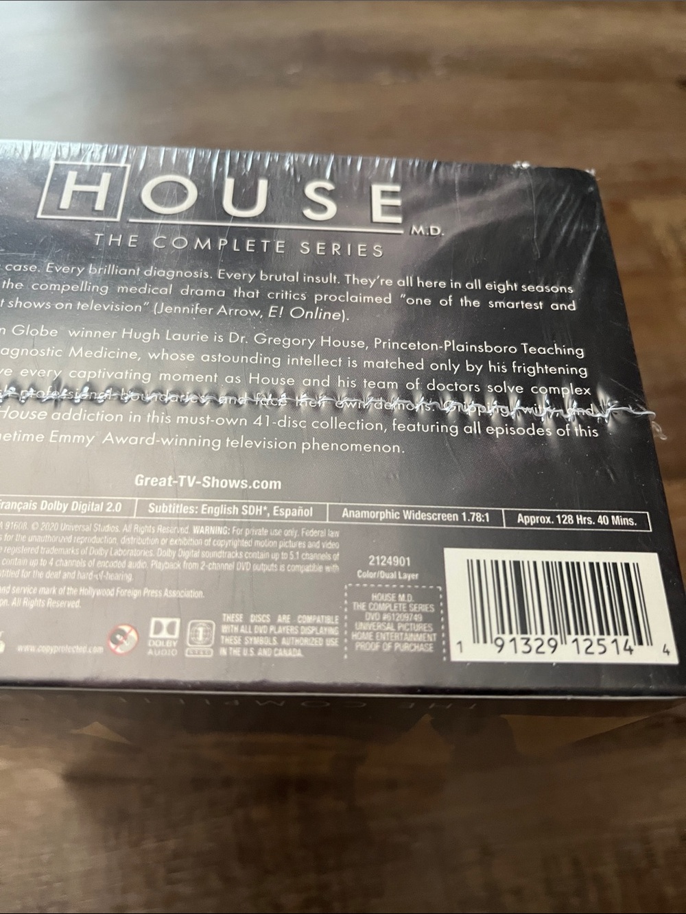 House M.D. The Complete Series DVD Box Set - Yellow/Black Artwork - Picture 3 of 8